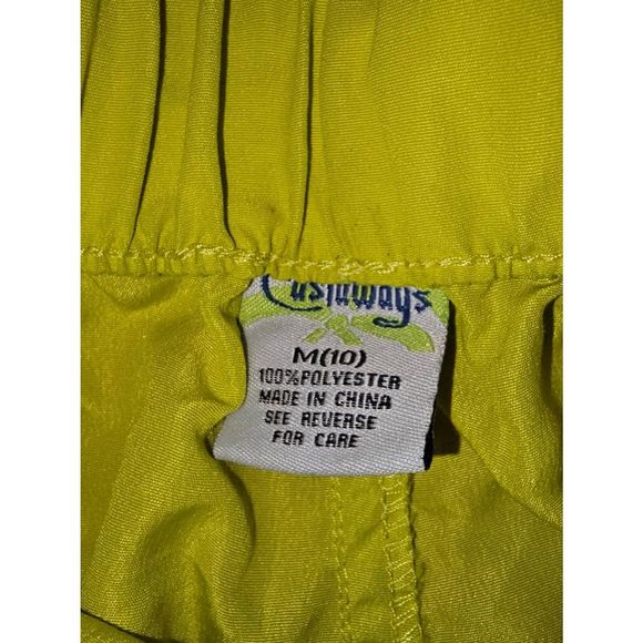 VINTAGE WOMEN'S CASTAWAY SHORT SWIM POLYESTER SHORTS SIZE MEDIUM - Picture 4 of 6